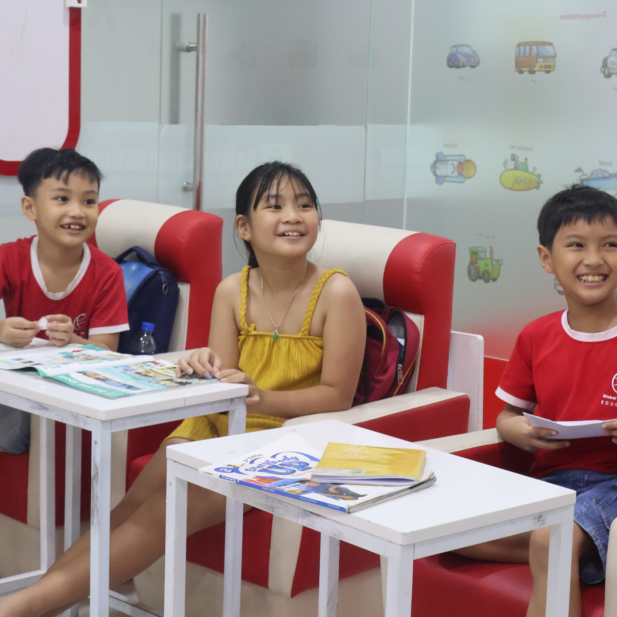 Học viên nhà trung tâm Ngoại Ngữ Global